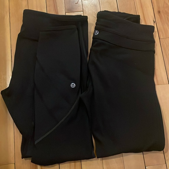 Black Lululemon Leggings - Picture 1 of 16